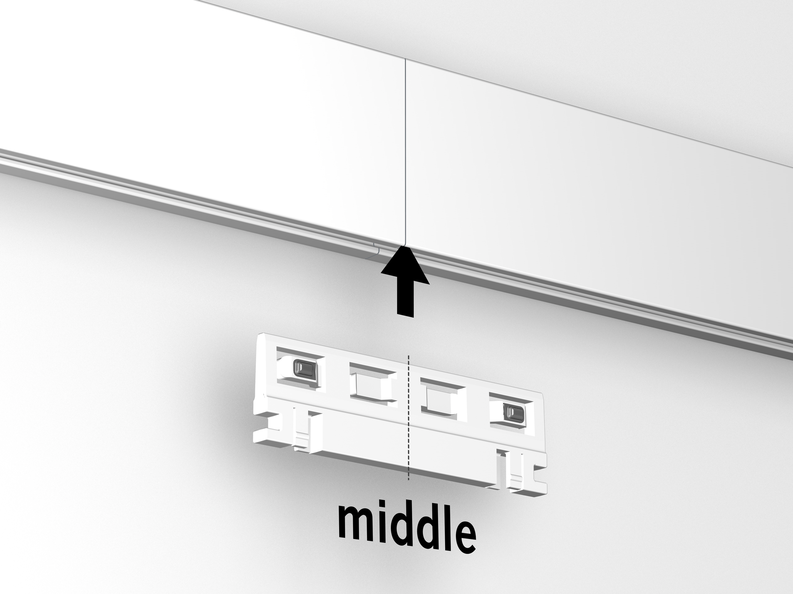 Illume Duo Rail 48V Connector Straight - Image 2