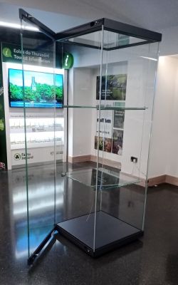 Tall maniquin case